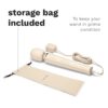 Le Wand Powerful Plug In Vibrating Wand Massager with storage bag included