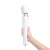 Le Wand Powerful Plug In Vibrating Wand Massager held in hand