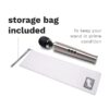 Le Wand Diecast Rechargeable Wand Vibrator and storage bag