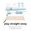 Le Wand Powerful Plug In Vibrating Wand Massager with adapters and storage bag