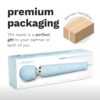 Le Wand Powerful Plug-In Vibrating Wand Massager in premium packaging