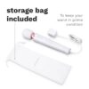 Le Wand Powerful Plug In Vibrating Wand Massager with a storage bag included
