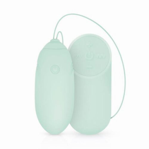 Discover pleasure with the Luv Egg Vibrating Egg, available at The Loving Company. Luv Egg Vibrating Egg in mint color with remote control