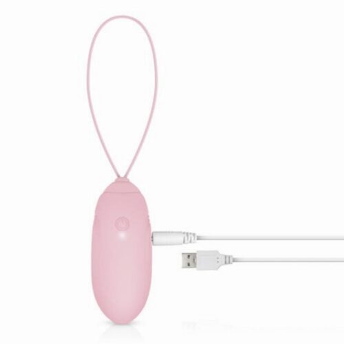 Experience ultimate pleasure with the Luv Egg Vibrating Egg, designed for fun and intimacy. Pink Luv Egg Vibrating Egg with a charging cable