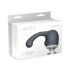 Le Wand Curve Wand Vibrator Weighted Silicone Attachment packaging
