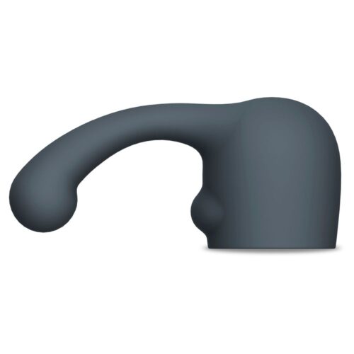 Le Wand Curve Wand Vibrator Weighted Silicone Attachment in grey