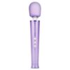 Le Wand Petite Rechargeable Wand Vibrator Massager in purple