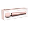 Le Wand Powerful Plug-In Vibrating Wand Massager, in a sleek design with a silicone head
