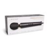 Le Wand Powerful Petite Plug-In Wand Vibrator, showcasing a sleek design and controls