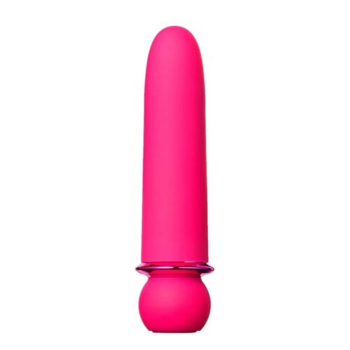 ma24-01-pink_1.jpg Maia Toys Jaguar 10 Function Rechargeable Silicone Coated Super Charged Bullet Vibrator