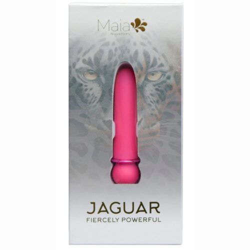 ma24-01-pink_2.jpg Maia Toys Jaguar 10 Function Rechargeable Silicone Coated Super Charged Bullet Vibrator