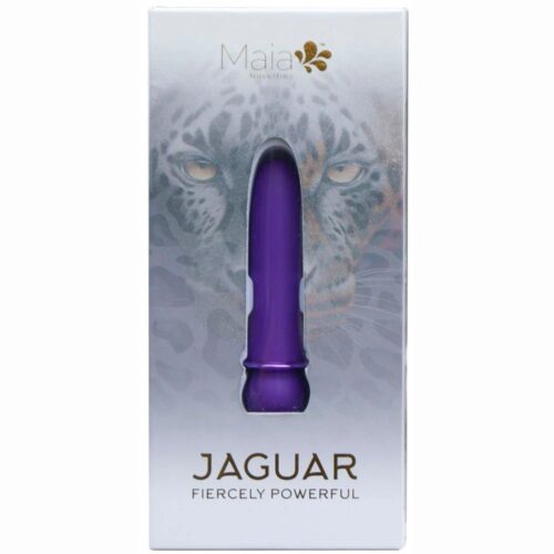 ma24-01-purple_2.jpg Maia Toys Jaguar 10 Function Rechargeable Silicone Coated Super Charged Bullet Vibrator