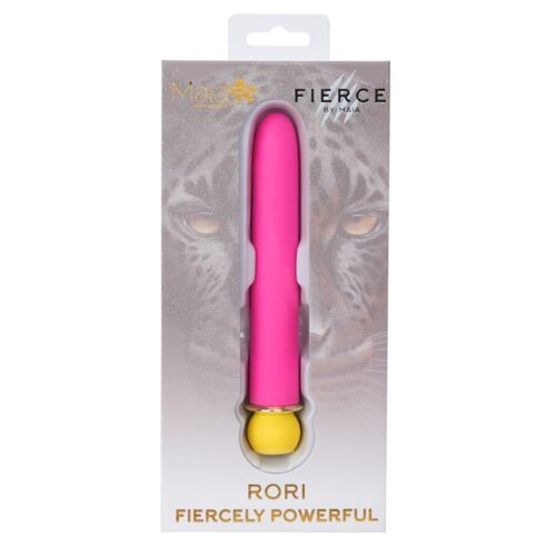 ma24-17-pink_2.jpg Maia Toys Rori Super Charged Extra Long 10 Function Rechargeable Bullet Vibrator