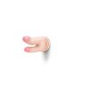 Me You Us Ultra Cock Double Penetrator Dildo - Vanilla, 6inch