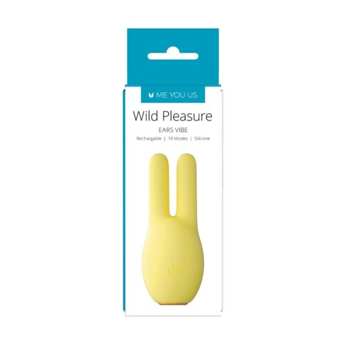 Me You Us Wild Pleasure Ears Vibrator - Yellow