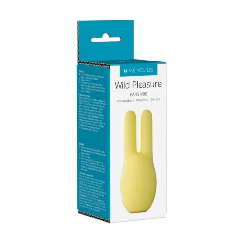 Me You Us Wild Pleasure Ears Vibrator - Yellow