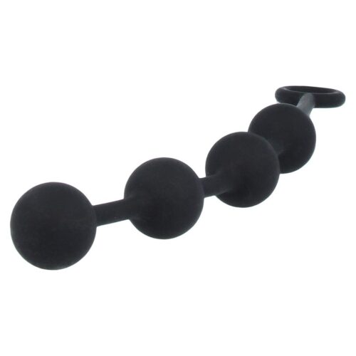 Nexus Excite Anal Beads – Black, M