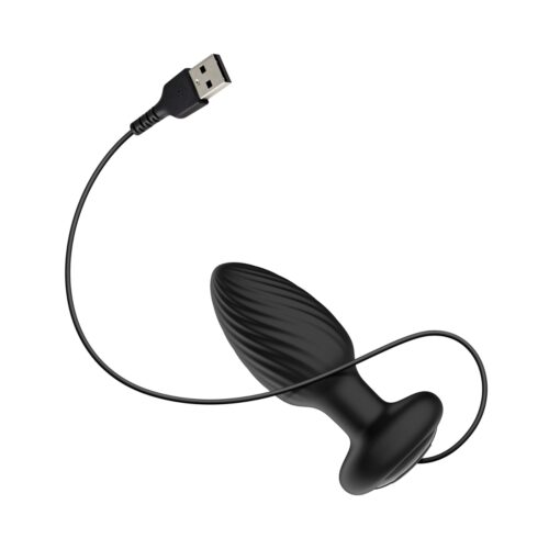 Nexus Tornado Remote Control Rotating Vibrating Butt Plug with USB cable
