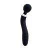 Nu Sensuelle Lolly Double Ended Vibrating Nubii Wand Vibrator in black