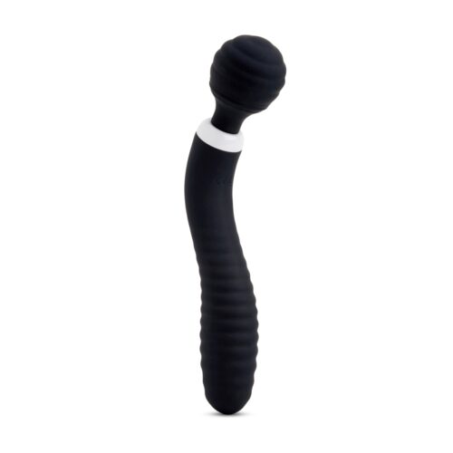 Nu Sensuelle Lolly Double Ended Vibrating Nubii Wand Vibrator in black