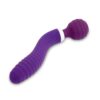 Nu Sensuelle Lolly Double Ended Vibrating Nubii Wand Vibrator in purple