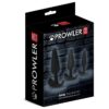Prowler Red Anal Training Kit with three silicone plugs