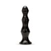 A sleek, curvy black toy