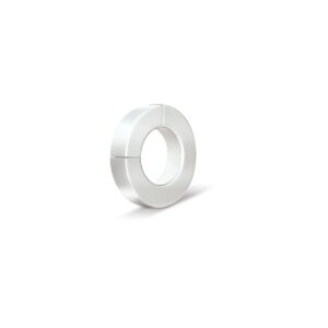 Prowler Red Stainless Steel Magnetic Ring – Silver Colour
