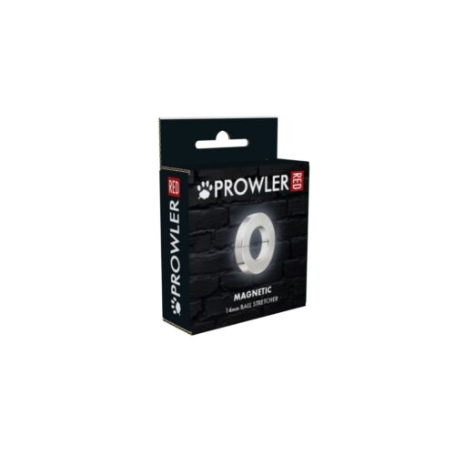 Prowler Red Stainless Steel Magnetic Ring - Silver Colour