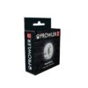 Prowler Red Stainless Steel Magnetic Ring - Silver Colour