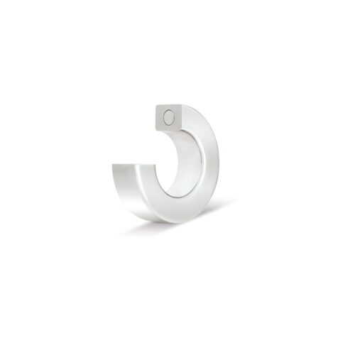 Prowler Red Stainless Steel Magnetic Ring - Silver Colour