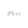 Prowler Red Stainless Steel Magnetic Ring - Silver Colour