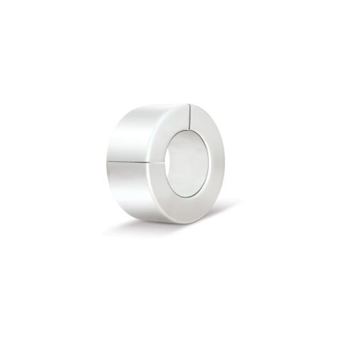 Prowler Red Stainless Steel Magnetic Ring - Silver Colour