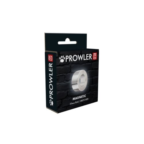 Prowler Red Stainless Steel Magnetic Ring - Silver Colour