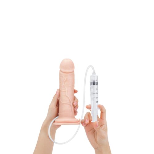 Prowler Red Ultra Cock Realistic Squirting Dildo - Vanilla, 8inch