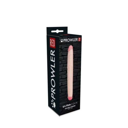 Prowler Red Ultra Cock Double Ended Dildo - Vanilla, 12inch