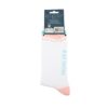 Prowler socks in white with pink accents