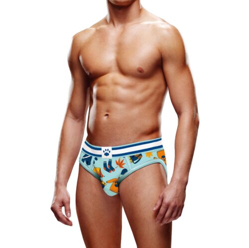 Prowler Autumn Scene Open Brief - Blue