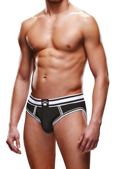 Prowler Black/White Open Brief
