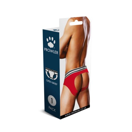 Prowler Red White Open Brief - Red/White
