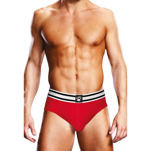 Prowler Red White Open Brief - Red/White