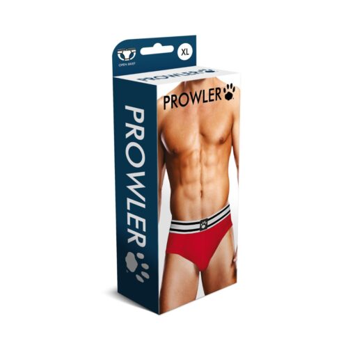 Prowler Red White Open Brief - Red/White