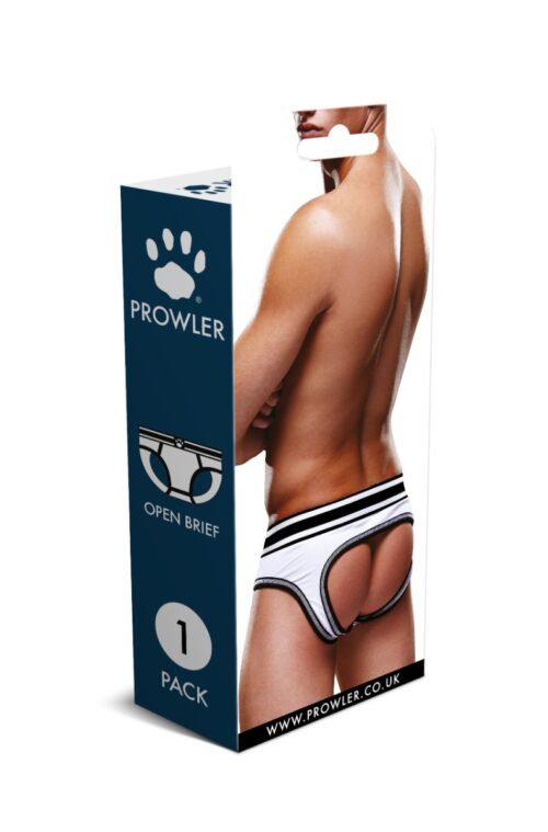 Prowler Open Brief - White/Black