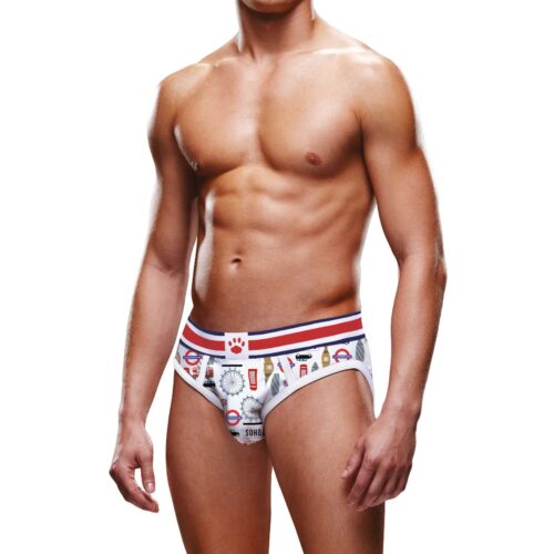 Prowler Soho Brief – White/Multi
