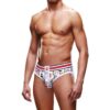 Prowler Soho Brief - White/Multi