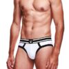 Prowler White/Black Brief – White/Black