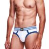 Prowler White/Blue Brief - White/Blue