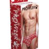 Prowler Xmas Paws Brief - Red, L