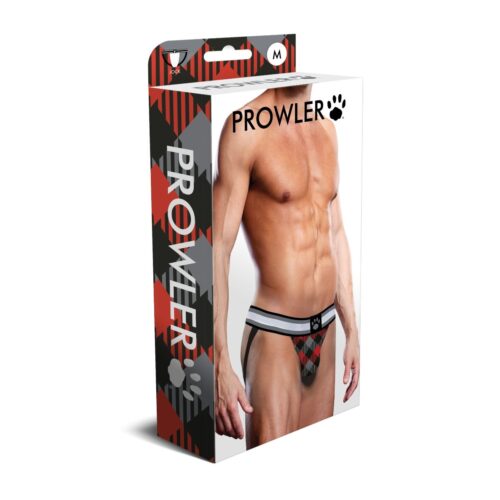 Prowler men's underwear packaging with tartan design