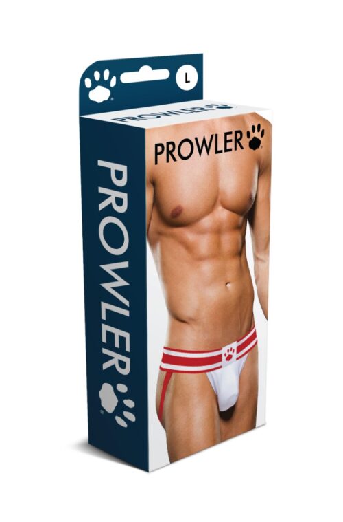 Packaging of men's underwear showing a muscular torso